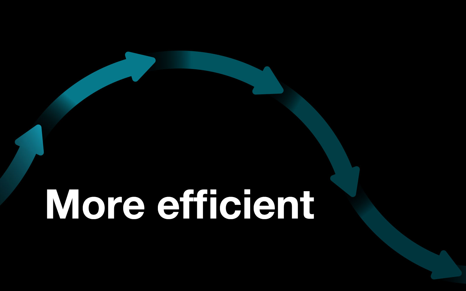 More efficient Continuous Manufacturing - More efficient
