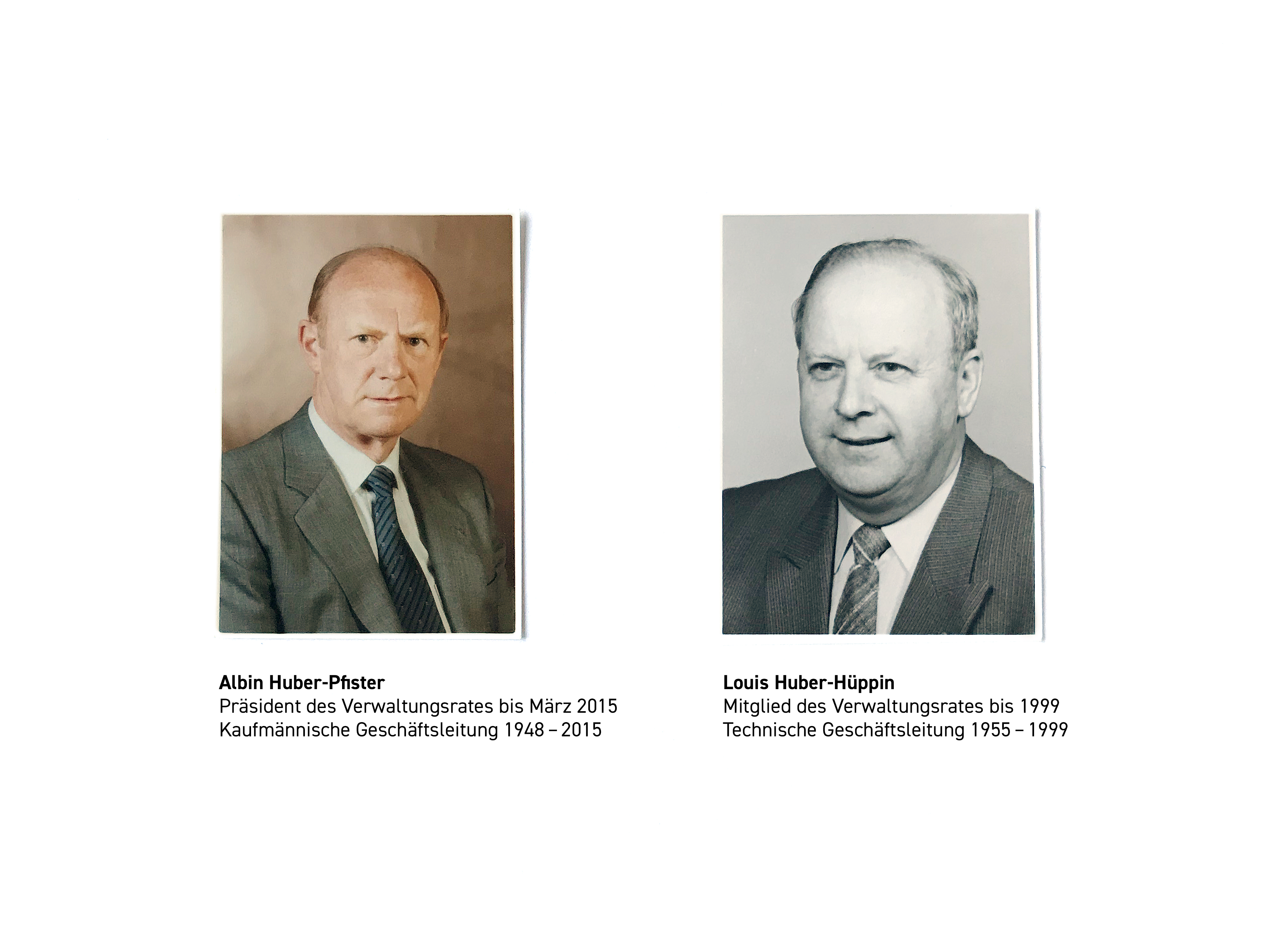 Tulux AG - Albin Huber-Pfister und Louis Huber-Hüppin
